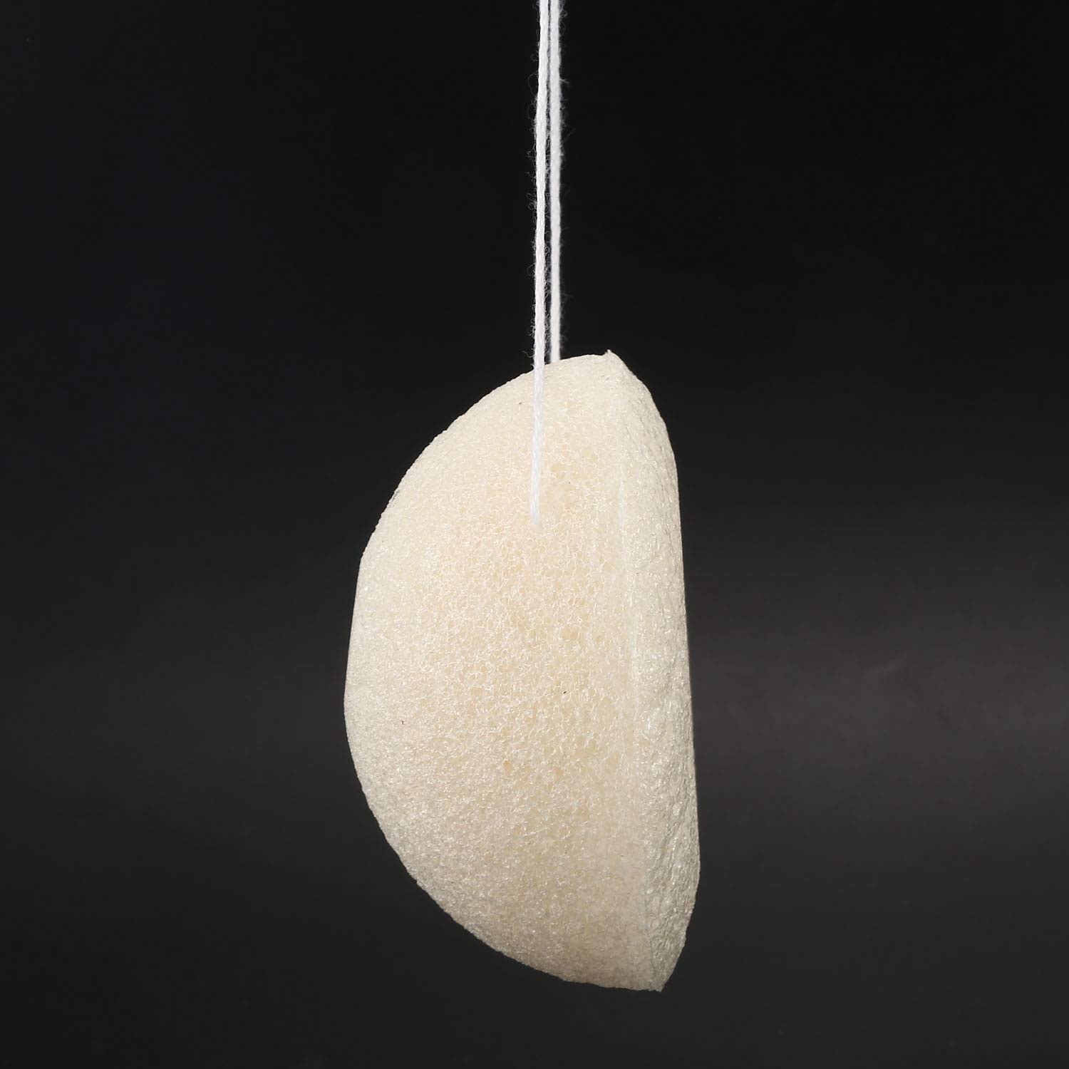 Eco-Friendly Natural Cleaning Sponge - White | Biodegradable & Non-Scratch for Kitchen, Bathroom & Dishes | Gentle on Surfaces & Environment