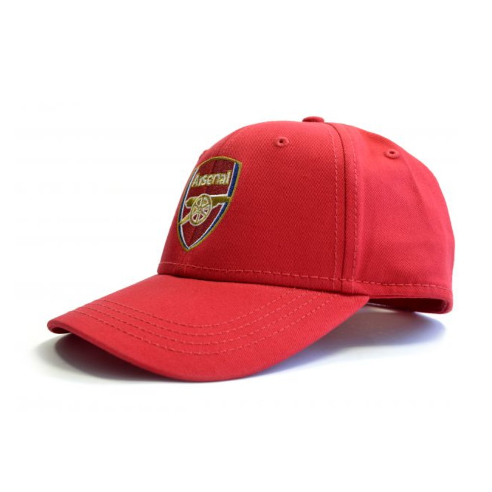 Official Arsenal FC Embroidered Baseball Cap - Red Team Logo Snapback Hat for Men & Women - Perfect for Match Days & Fan Gifts