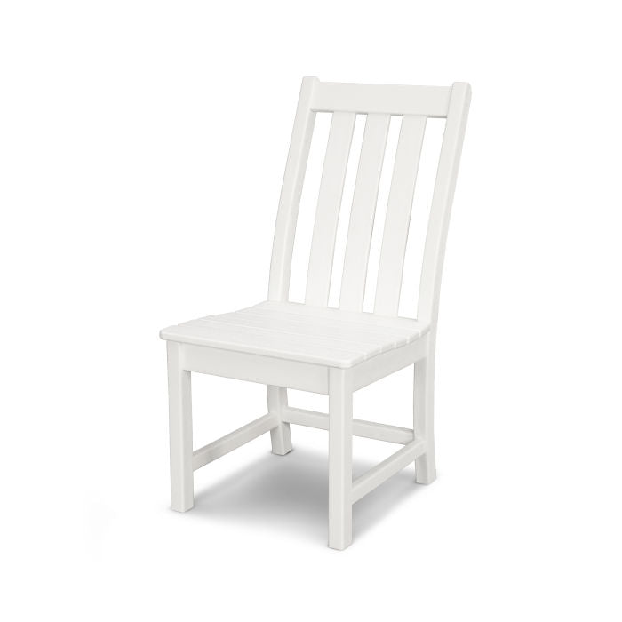 POLYWOOD Vineyard Dining Side Chair - Weather-Resistant Outdoor Furniture for Patio, Garden & Poolside Use