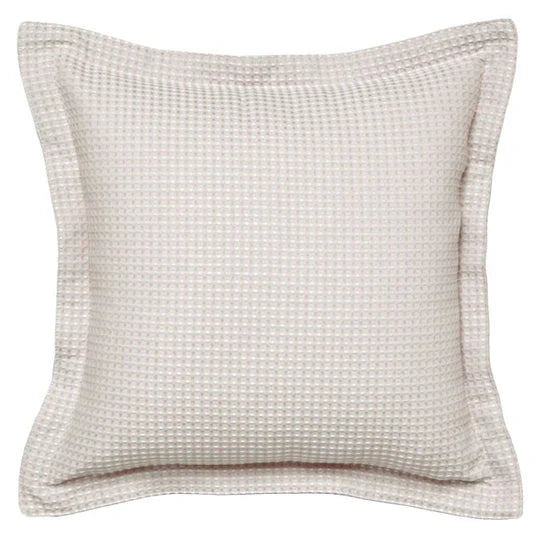 Logan & Mason Ascot Linen Square Cushion - Premium Decorative Throw Pillow for Sofa, Bed & Home Decor - Perfect for Living Room, Bedroom & Cozy Spaces
