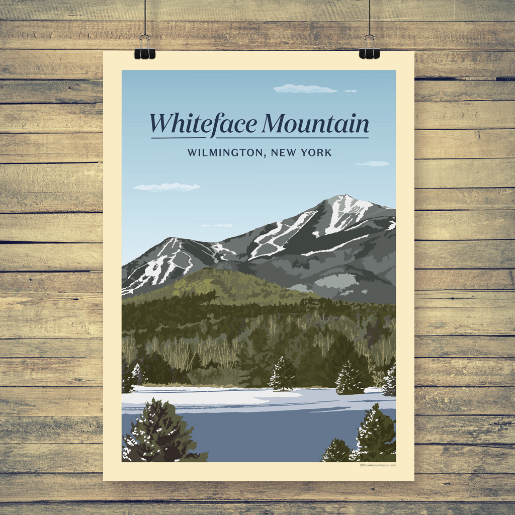 Whiteface Mountain Poster - Premium Wall Art Print for Home & Office Decor - Perfect for Living Rooms, Bedrooms, and Gifts