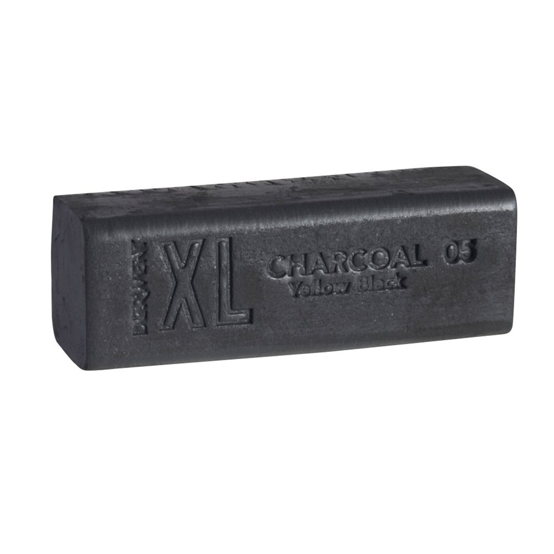 Derwent Charcoal XL Block - Premium Artist Drawing Charcoal for Sketching & Shading - Ideal for Professional Artists & Students - Perfect for Portraits, Landscapes & Detailed Artwork