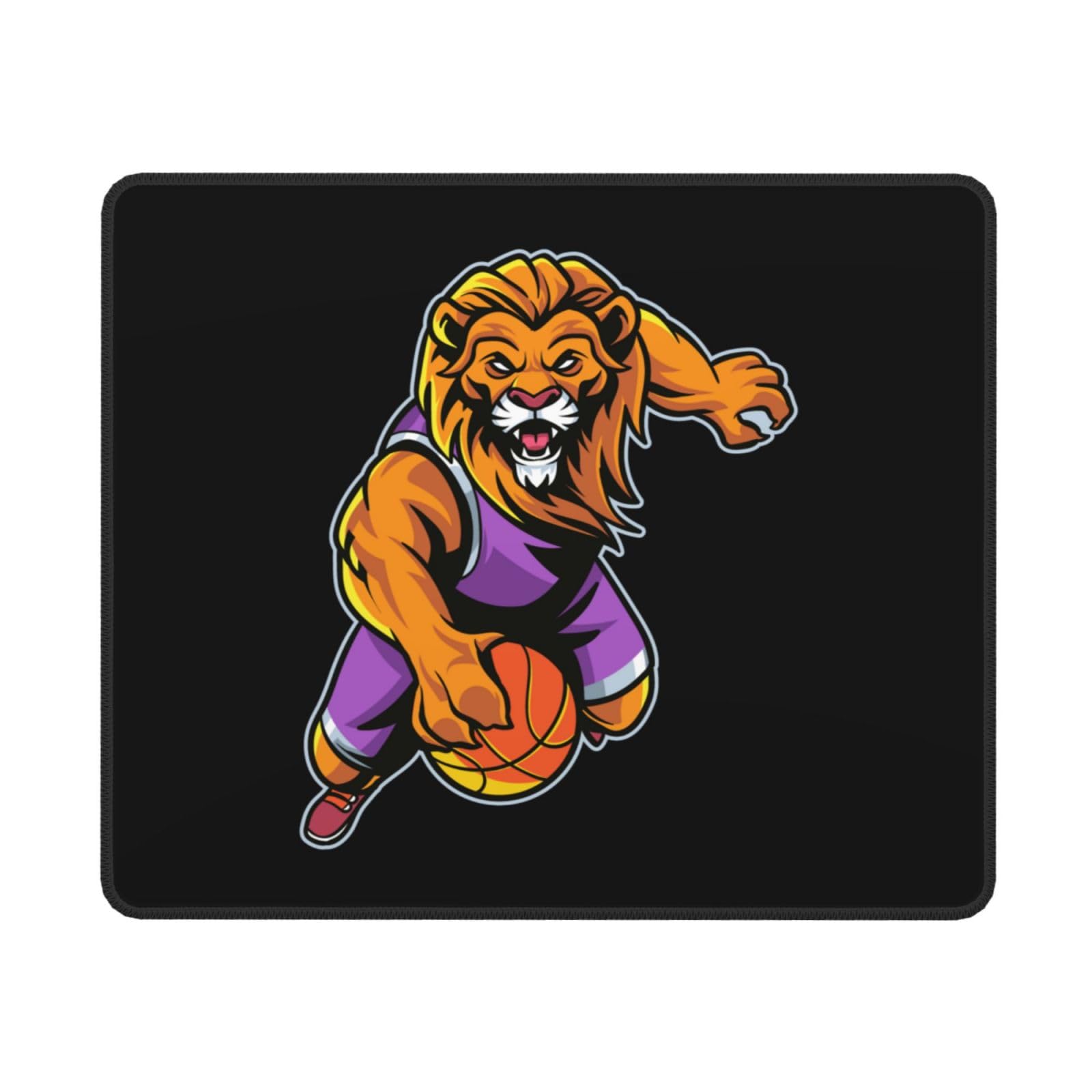 SIYTUAU Dominant Lion Athlete Mouse Pad - Waterproof, Non-Slip Rubber Gaming Mousepad (10x12 inches) for Office, Laptop & PC Gaming - Perfect for Work, Gaming & Home Office Setup