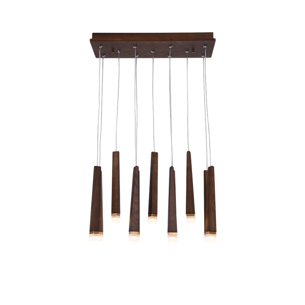 Rustic Firewood Stick Chandelier - Handmade Wooden Ceiling Light Fixture for Cabin, Farmhouse & Lodge Decor - Perfect for Living Room, Bedroom or Dining Area Lighting