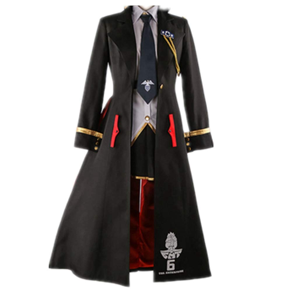 Azur Lane Enterprise B Cosplay Costume Full Set with Wig - Anime Convention Outfit, Halloween Costume & Cosplay Party Dress Up