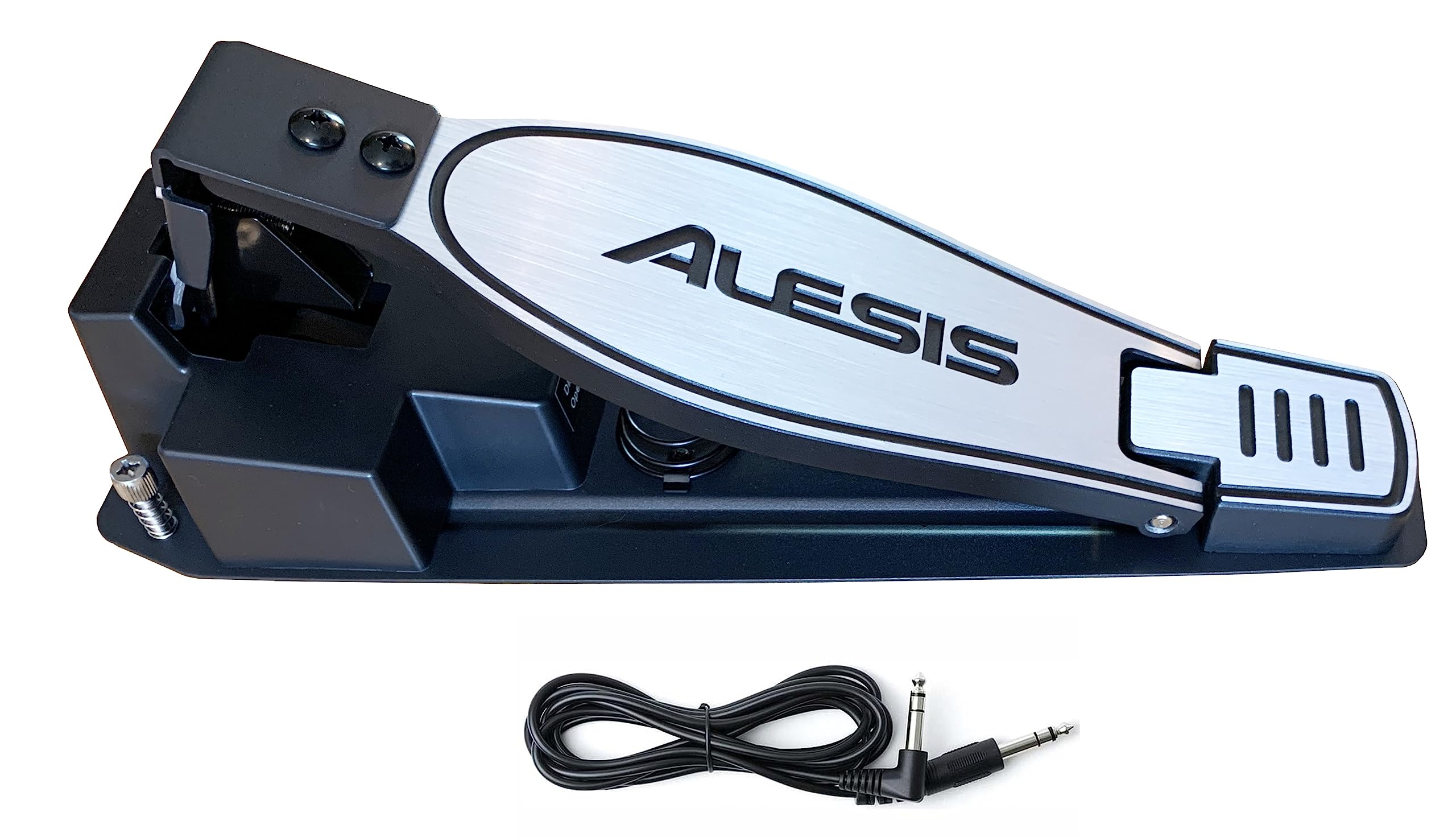 Alesis SE Surge DMHat Electronic Drum Pedal with Silverline Audio 10ft Cable Bundle - Perfect for Home Studio Drumming and Electronic Drum Set Accessories
