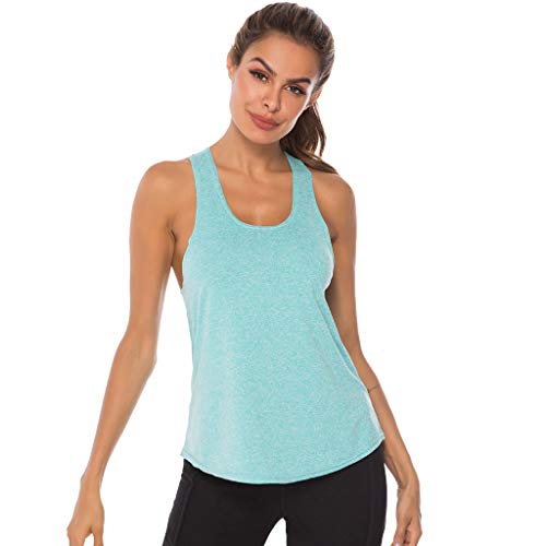 Cooling Sleeveless Women's Tank Tops - Breathable Summer Workout Shirts for Hot Weather, Gym, Yoga & Outdoor Activities | Cute Casual T-Shirts for Women