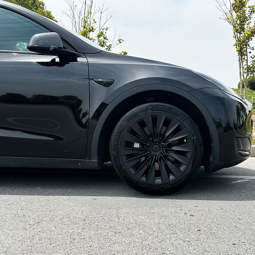 Tesla Model Y Wheel Covers 19 Inch (2020-2025) | OEM Style Replacement Hubcaps for Gemini Wheels | Durable Protection & Stylish Design | Perfect for Daily Commuting & Road Trips