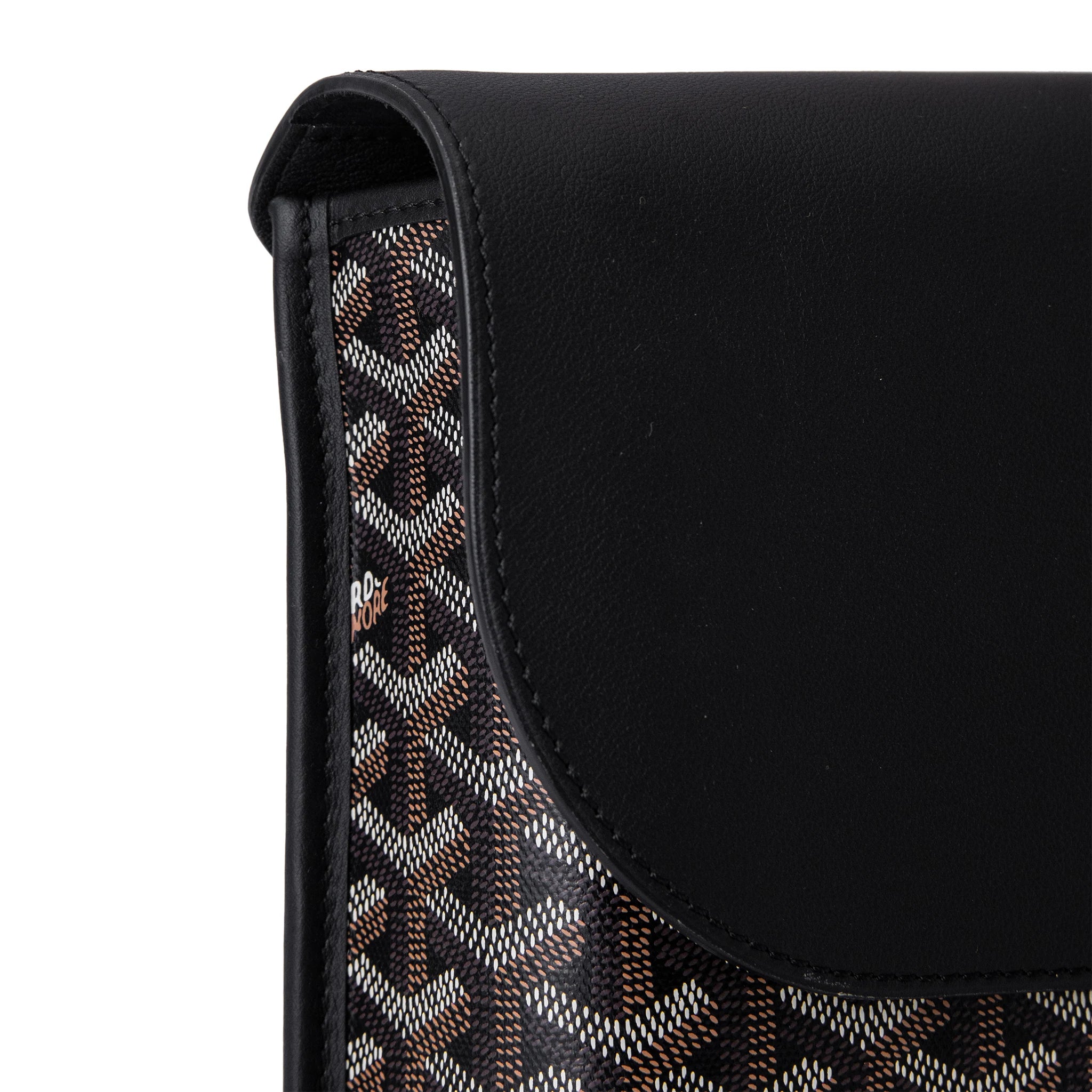 Goyard Coursier Black Messenger Bag for Men & Women - Stylish & Durable Crossbody Bag for Work, Travel & Everyday Use