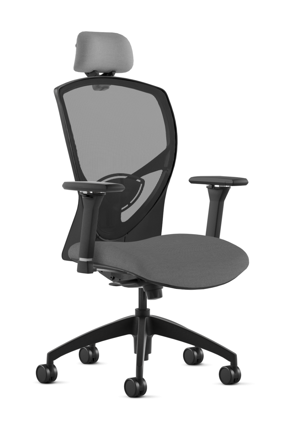 9 to 5 Theory 2180 High Back Ergonomic Office Chair with Adjustable Headrest & Seat Slider - Comfortable Task Chair for Long Hours Computer Work, Home Office & Gaming Setup