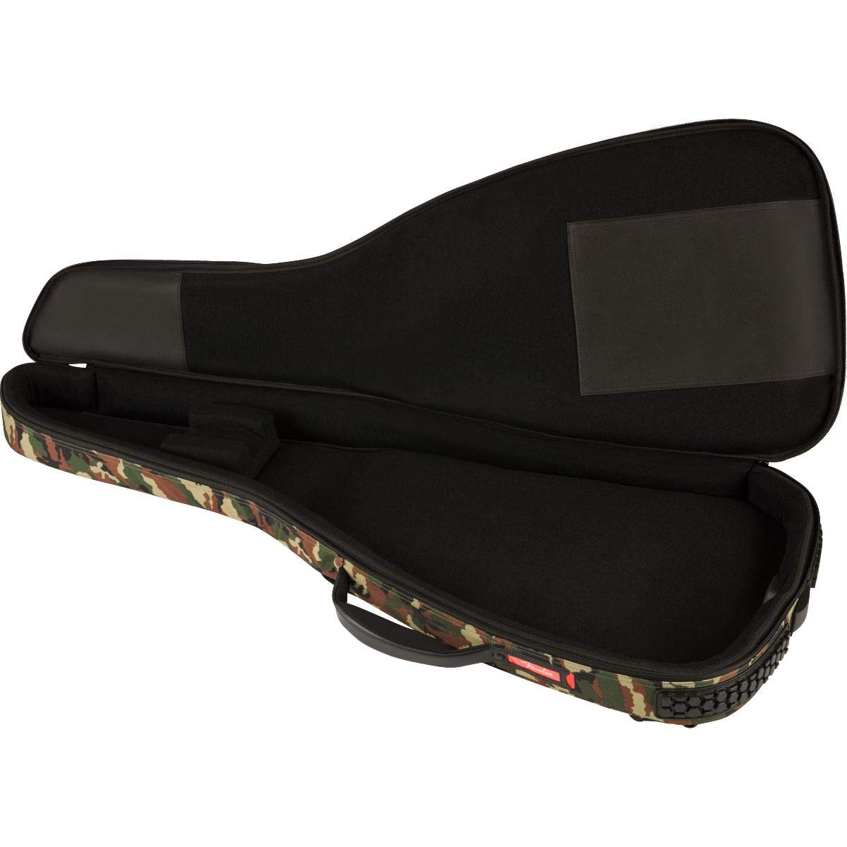 Fender FE920 Electric Guitar Gig Bag - Woodland Camo Waterproof Case for Travel & Storage | Perfect for Musicians, Bands & Gigging Performers