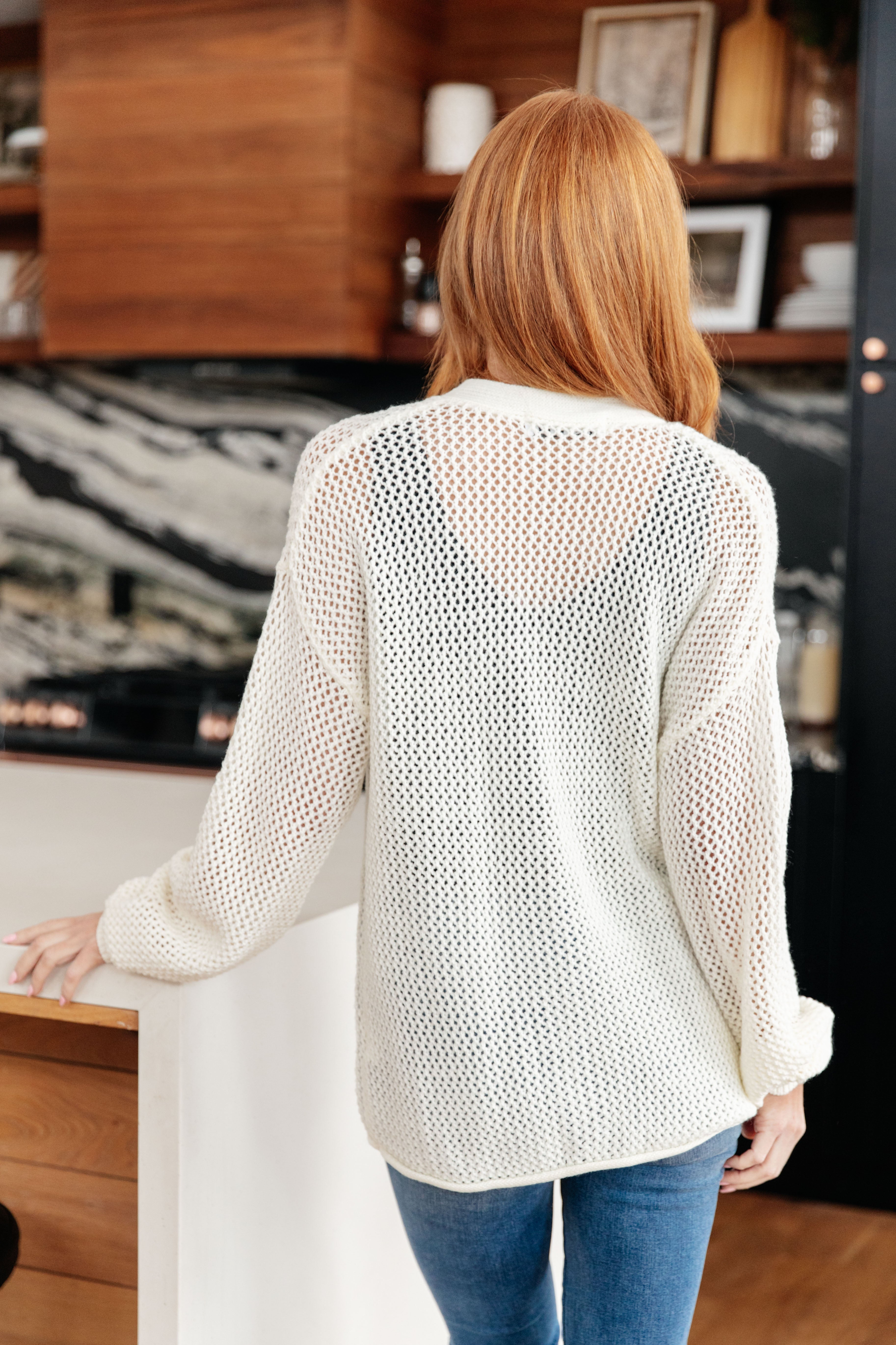 Cozy Cottage Cardigan for Women - Soft Knit Sweater with Pockets, Long Sleeve Open Front Cardigan (Perfect for Fall, Winter, Office & Casual Wear)