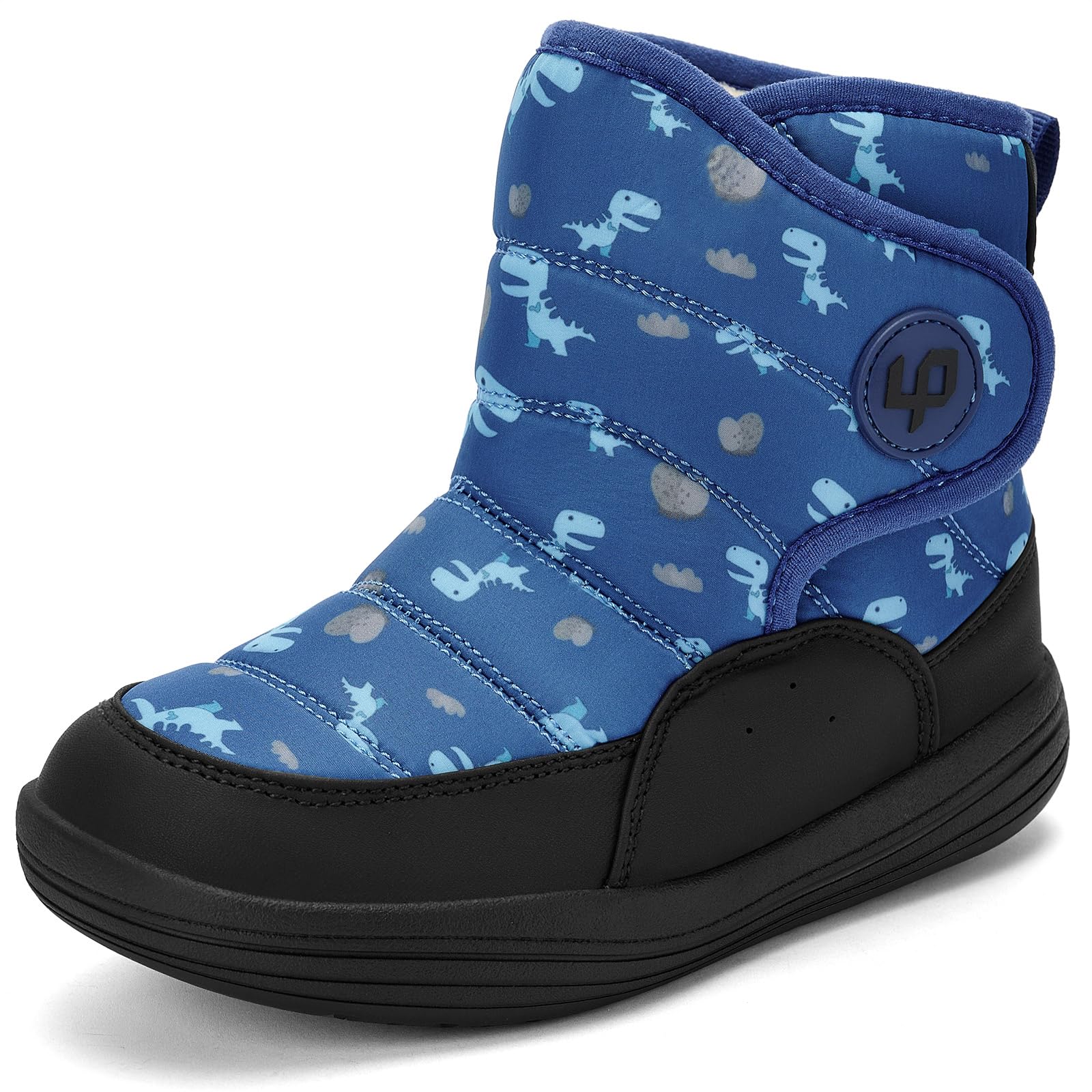 Waterproof Slip-Resistant Winter Snow Boots for Toddler Boys & Girls - Warm & Cozy for Little Kids & Big Kids - Perfect for Snow Play, Outdoor Adventures & Cold Weather