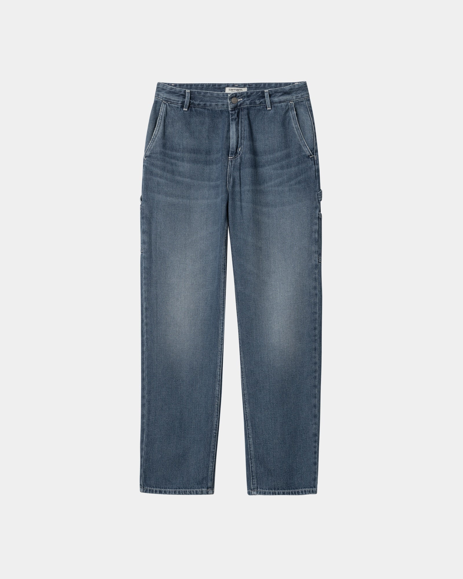 Pierce Pant Straight Denim Jeans | Dark Blue Used Wash | Casual Wear for Men & Women | Perfect for Everyday Outfits & Street Style