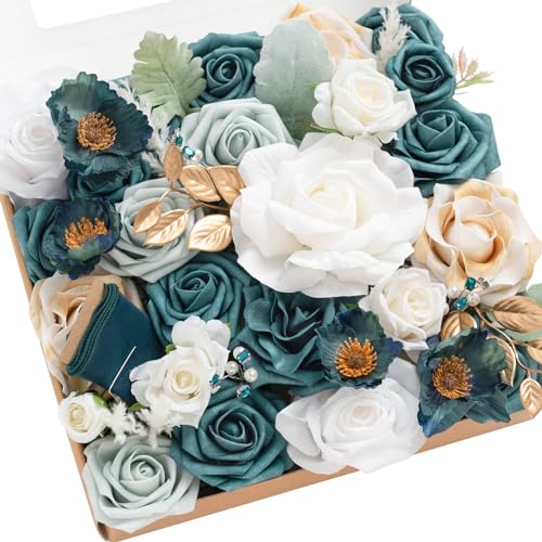 Grn-white & Teal