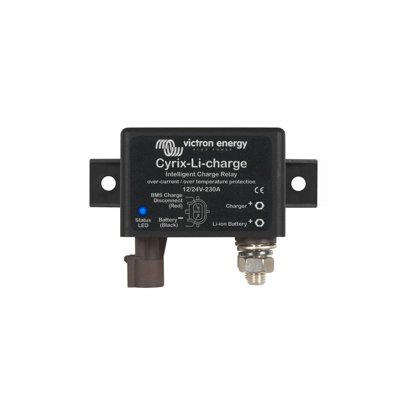 Victron Cyrix Battery Combiner - 12V/24V Automatic Charging Relay for Marine, RV & Solar Systems - Perfect for Dual Battery Setup & Power Management