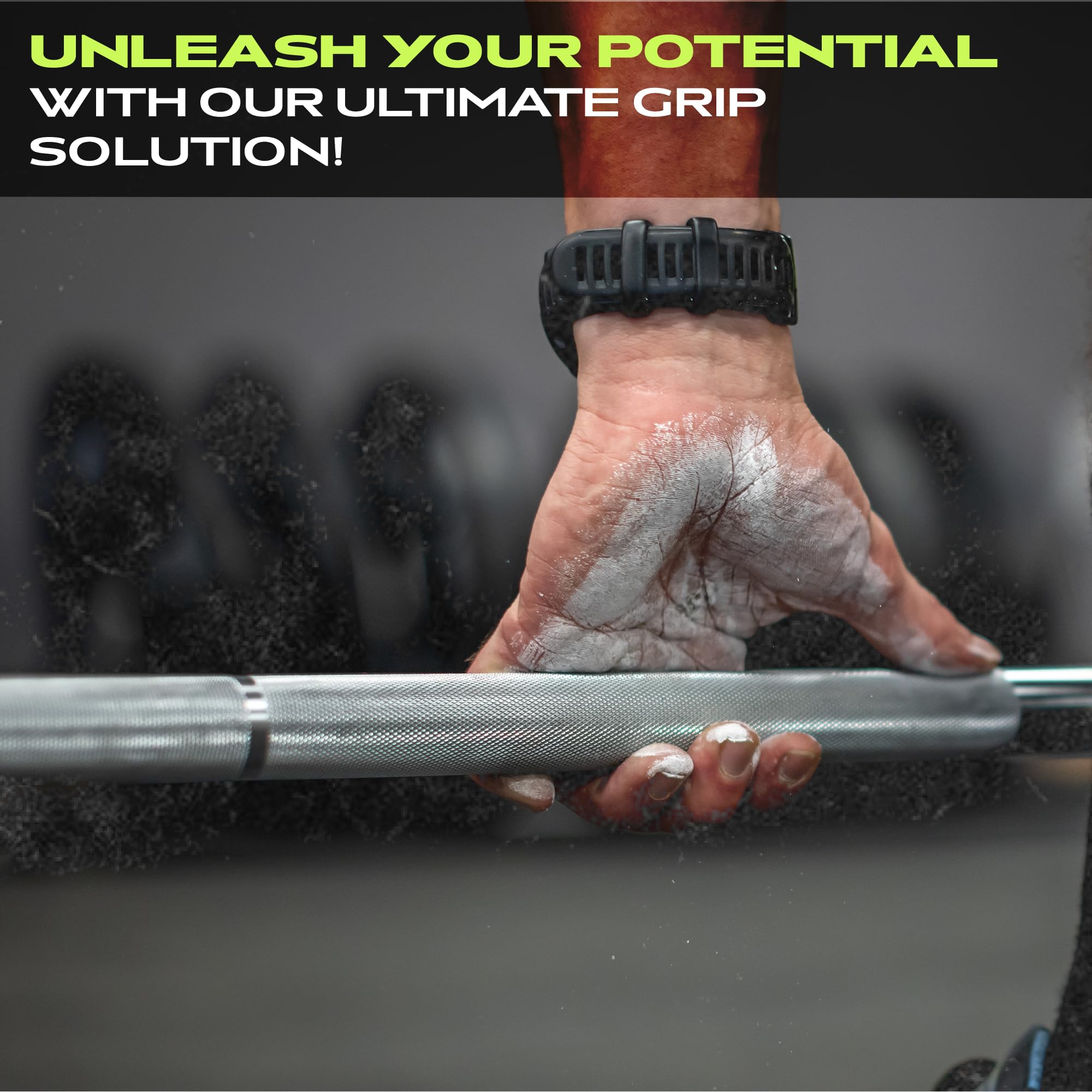 Gym Chalk | Premium Magnesium Carbonate Athletic Chalk for Superior Grip - Ideal for Weightlifting, Gymnastics, Rock Climbing & CrossFit Workouts