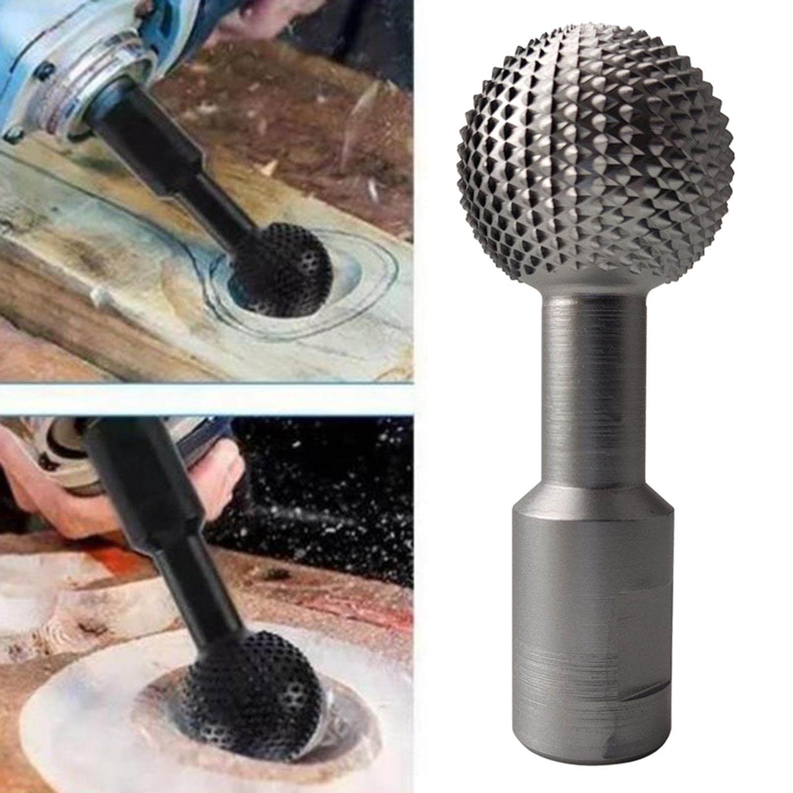10mm Ball Gouge Wood Carving Tool - Professional Hand Tool for Woodworking, DIY Projects & Sculpting - Perfect for Whittling, Furniture Making & Crafting