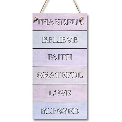 Thankful, Believe, Faith, Grateful, Love, Blessed