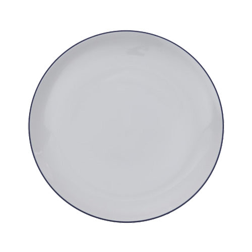 Alani 922483 Oasis Coupe Plate with Reinforced Rim - 6 3/4 Inch, Set of 24 - Durable Restaurant Dinnerware for Cafes, Catering & Home Entertaining