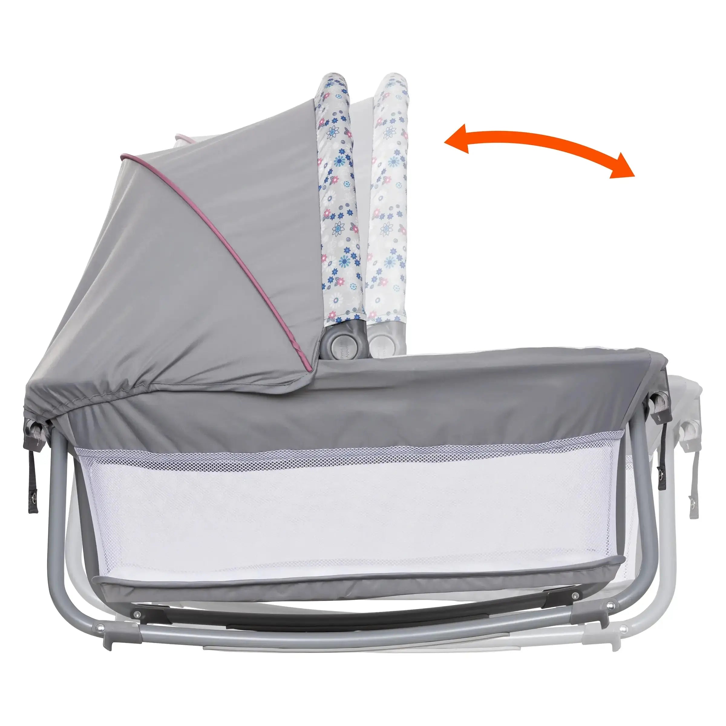 Portable Baby Playard with Rocking Cradle - Lightweight Nursery Den Playpen for Newborns & Toddlers - Perfect for Home, Travel & Daycare Use