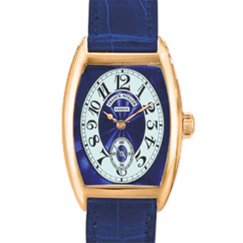 Franck Muller Cintree Curvex Chronometro Lady Blue Dial 18K Yellow Gold Women's Luxury Watch - Elegant Timepiece for Formal Events, Business Meetings & Special Occasions