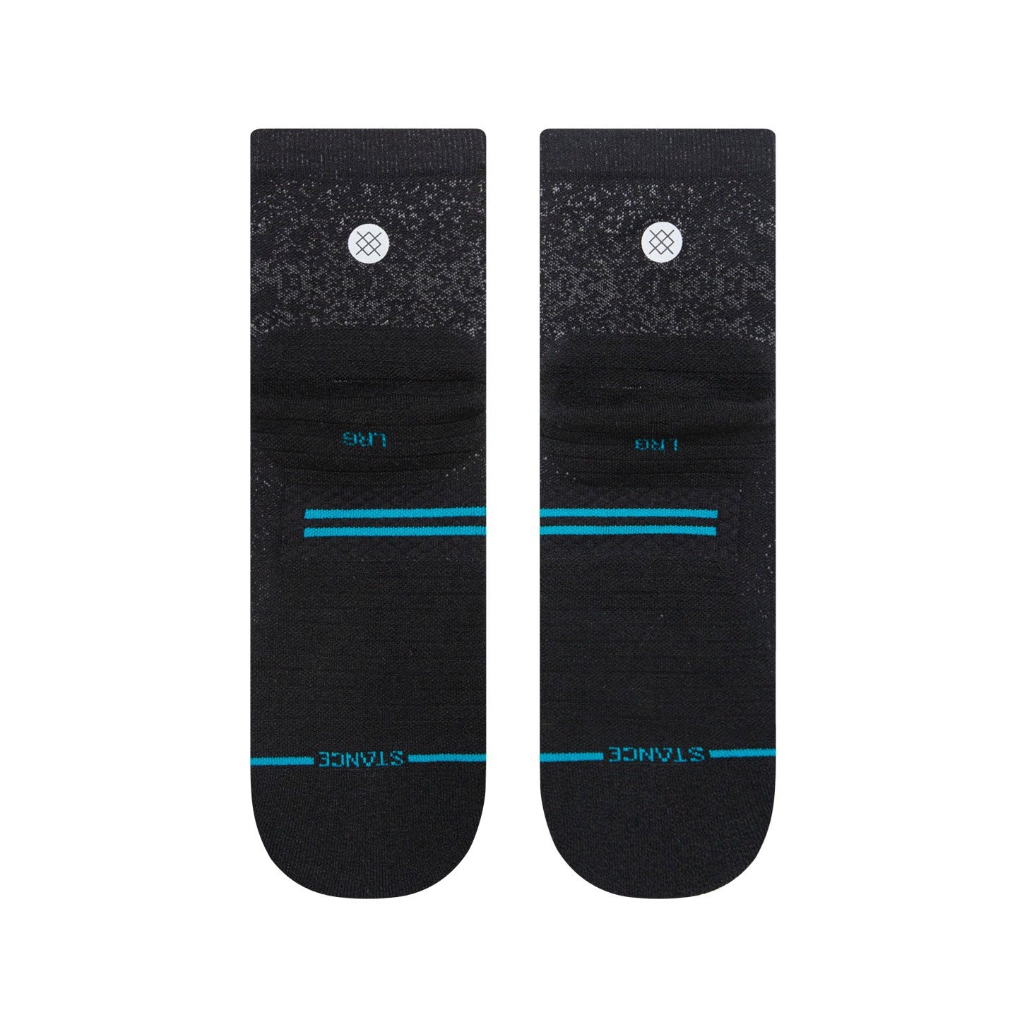 Men's Running Quarter Socks - Lightweight Athletic Socks for Jogging & Workouts - Breathable Black Sports Socks for Gym, Hiking & Daily Wear