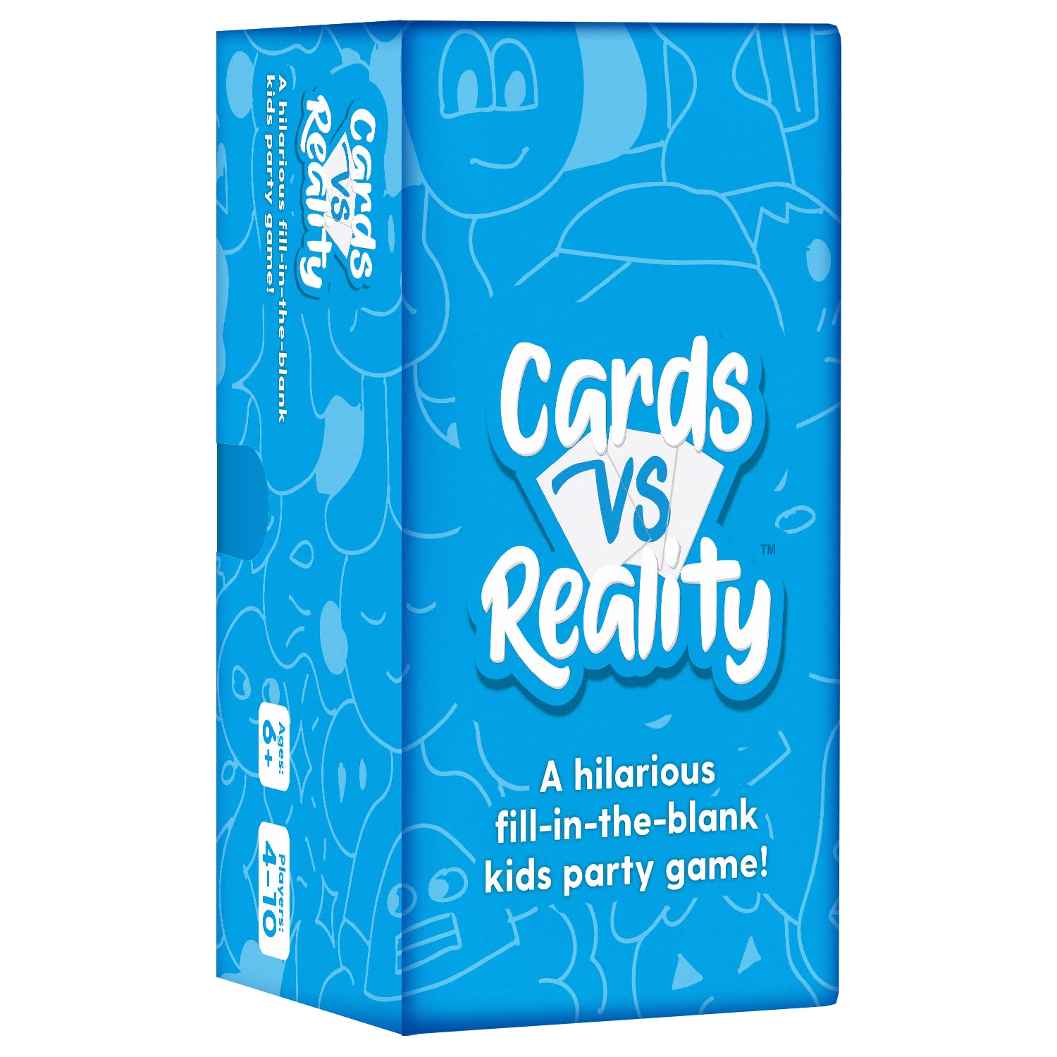 Cards Vs Reality Party Game for Kids & Families - Fun Fill-in-The-Blank Activity for Game Nights | Perfect Gift for Ages 6+