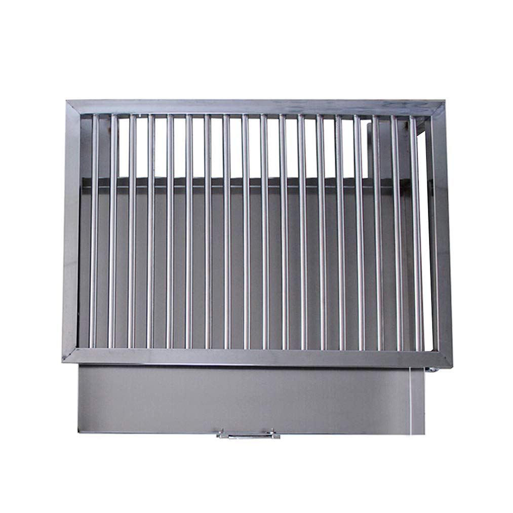 Durable Stainless Steel Dog Toilet with Drawer Tray - Large Pet Potty Litter Container for Easy Cleaning & Dry Pet Feet | Keep Your Home Clean & Safe for Indoor Pets