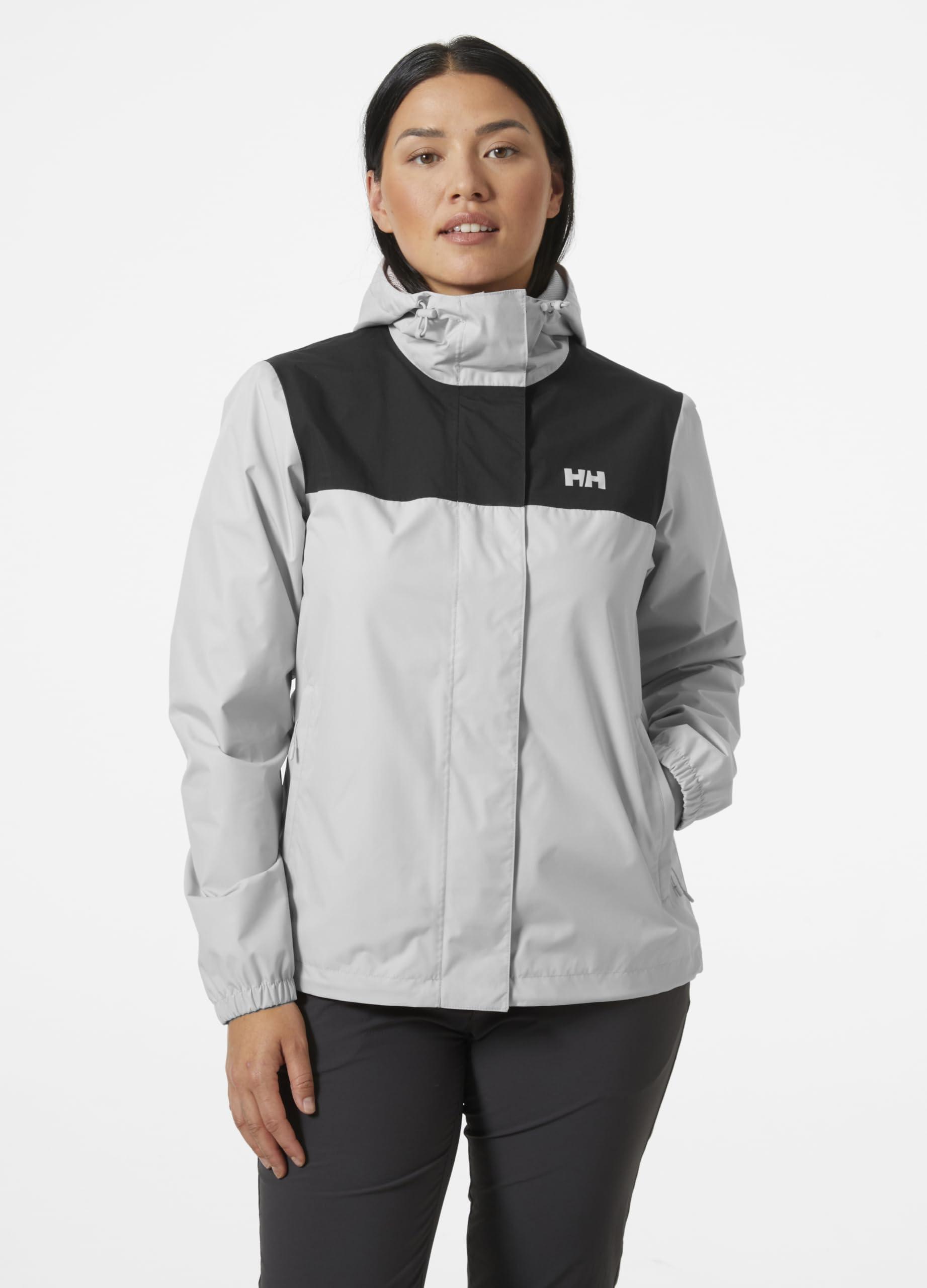 Helly Hansen W Vancouver Rain Jacket for Women - Waterproof & Breathable Lightweight Outdoor Jacket | Perfect for Hiking, Camping and Rainy Day Commutes