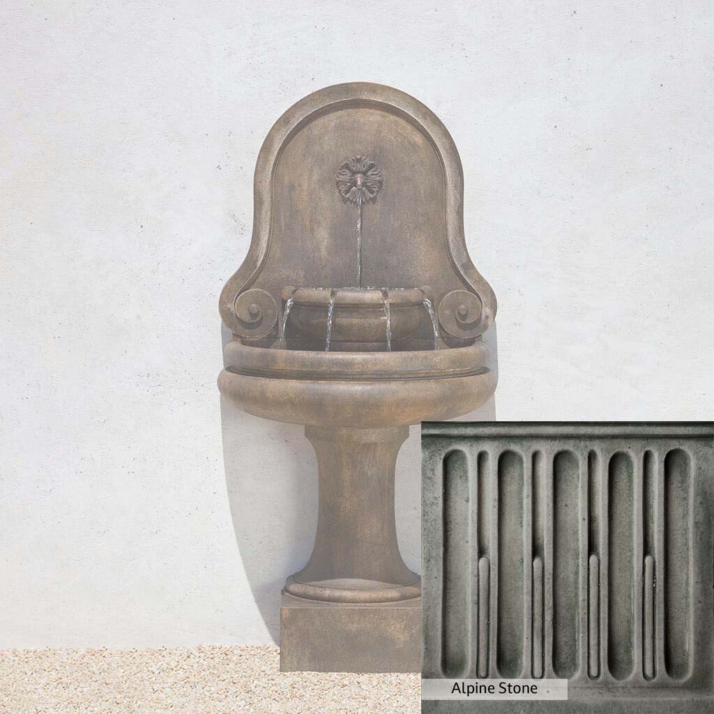 Campania International Valencia Outdoor Garden Fountain - Elegant Spanish-Inspired Water Feature for Patio, Yard, and Landscape Decor