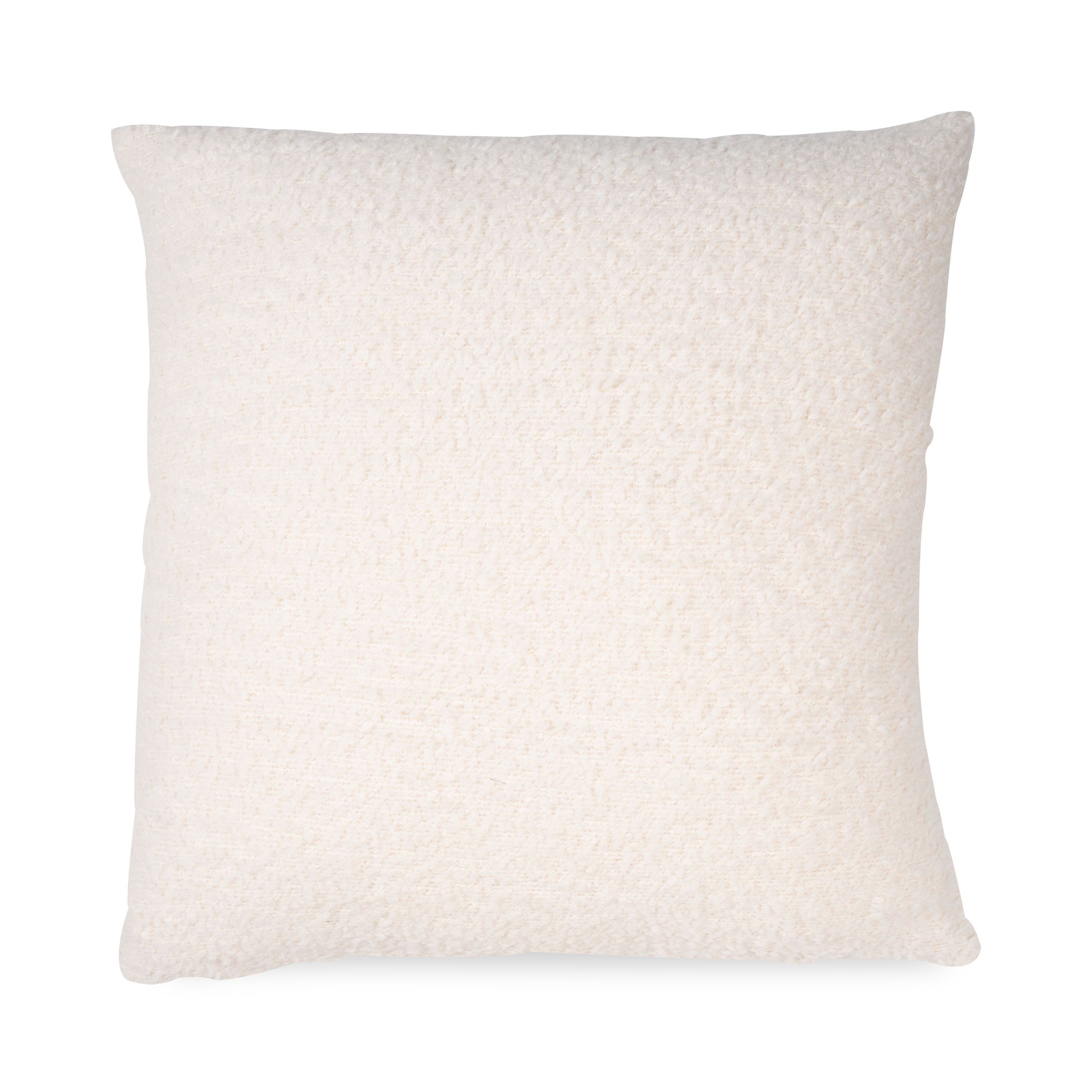 Soft Boucle Cotton Pillow - Breathable & Hypoallergenic Bed Pillow for Side, Back & Stomach Sleepers - Perfect for Home, Office & Travel Use