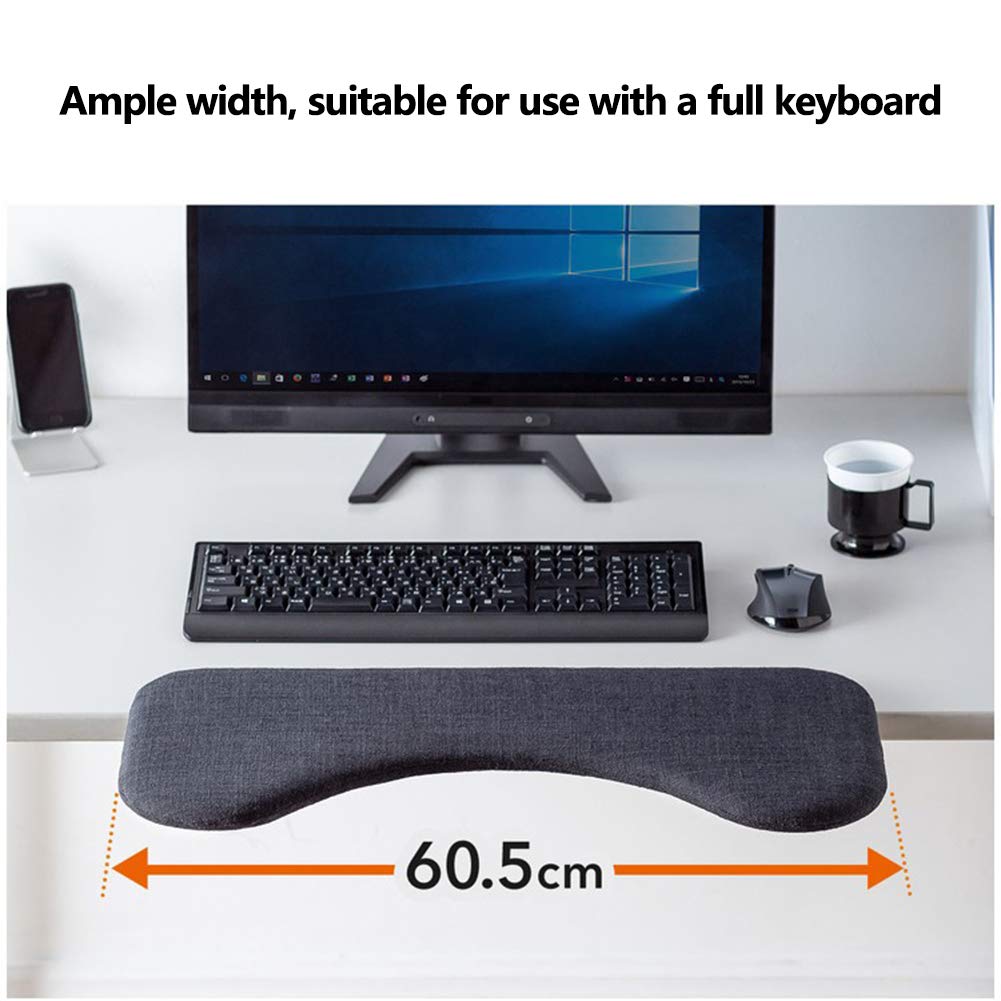 Ergonomic Computer Hand Bracket & Arm Support Stand - Adjustable Keyboard/Mouse Wrist Rest & Elbow Support for Home Office Desk (Perfect for Typing, Gaming & Long Work Sessions)
