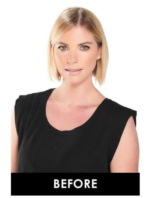 Easipart HD 8 Inch Women's Hair Topper for Thinning Hair - Natural Looking Hairpiece for Daily Wear & Special Occasions