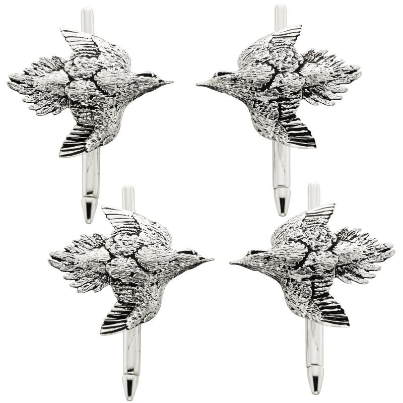 Sterling Silver Dove Stud Earrings - Elegant & Hypoallergenic Jewelry for Women - Perfect for Everyday Wear, Gifts & Special Occasions