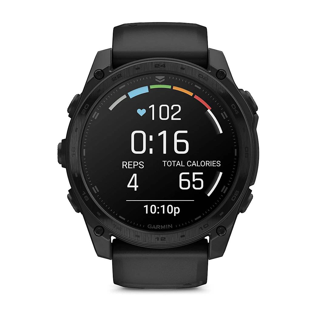 Garmin Tactix 8 51mm AMOLED Tactical Smartwatch - Waterproof, Applied Ballistics Quantum, NVG Compatible | Military, Outdoor, Hunting & Tactical Use