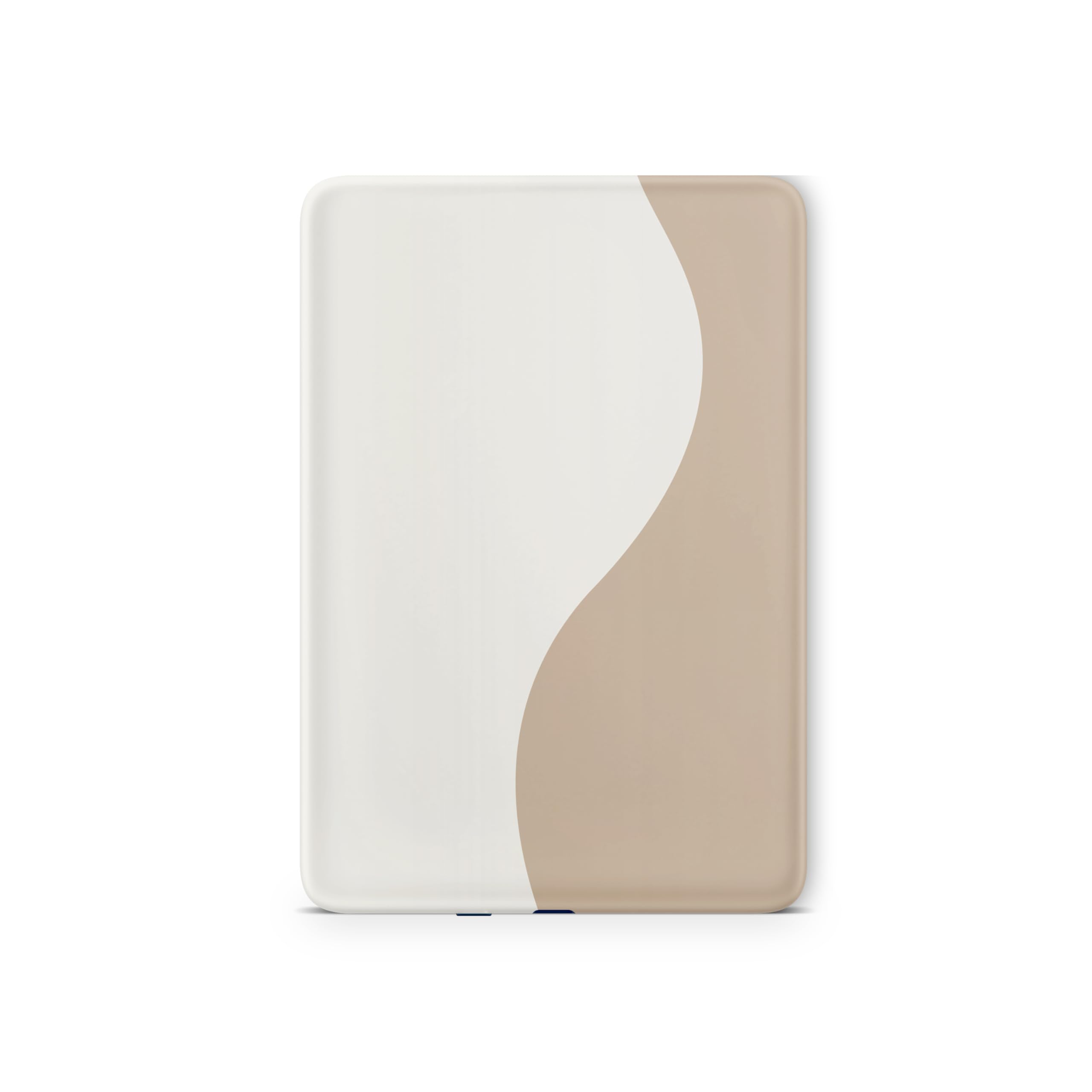 Premium 3M Vinyl Full Wrap Skin Decal for Kindle (10th Gen, 2019) - Off-White & Beige Colorwave Design - Protective Cover Sticker for Reading, Travel & Daily Use