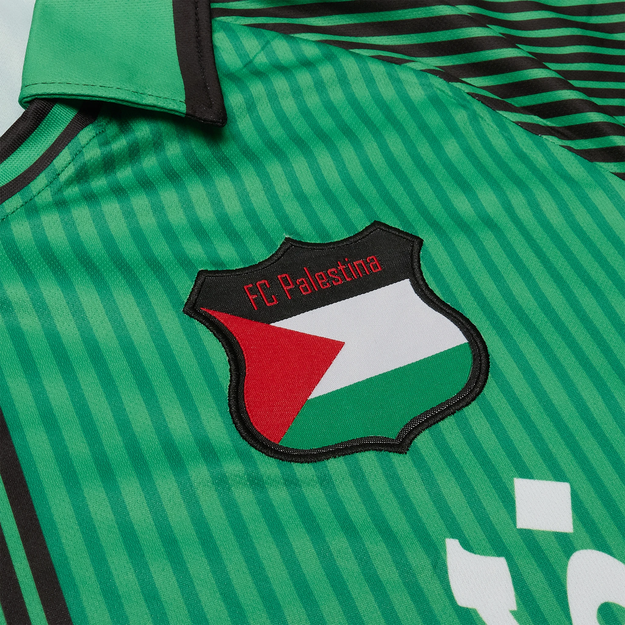 Palestine Denmark Green Football Jersey - FC Palestina Soccer Shirt for Fans & Supporters - Perfect for Match Days & Casual Wear