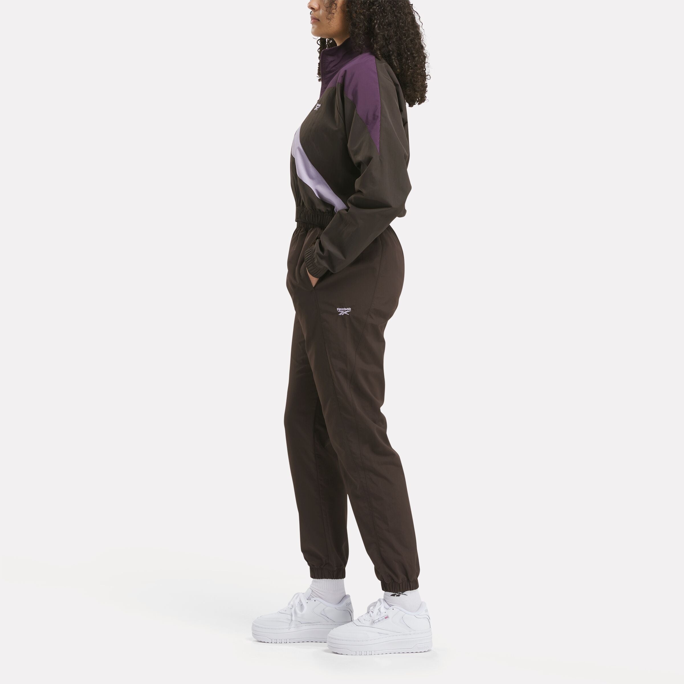Classic Franchise Track Jacket for Men & Women - Dark Matter/Midnight Plum/Dusk Purple - Vintage Athletic Style for Running, Gym & Casual Wear