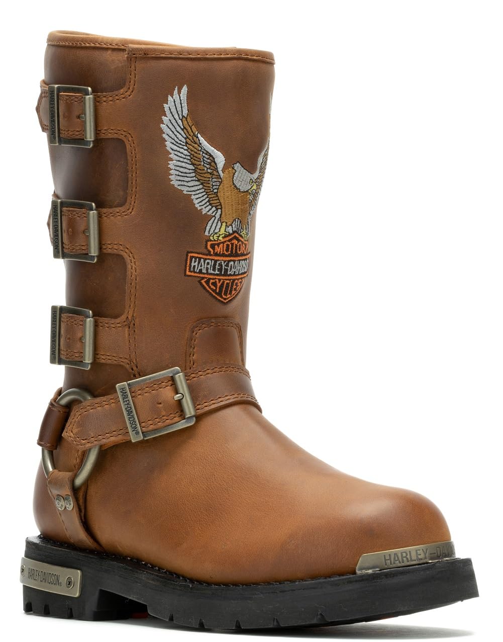 Harley-Davidson Women's Motorcycle Boots - Black Leather Riding Boots for Women - Comfortable & Durable Biker Boots for Harley Riders - Perfect for Motorcycle Tours & Daily Riding