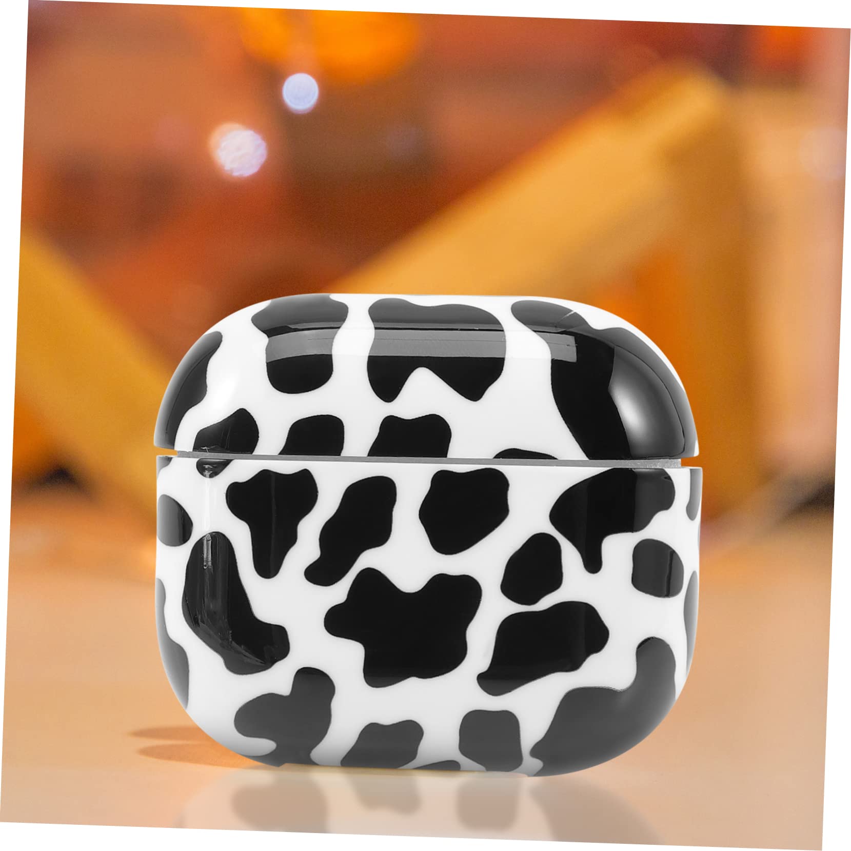 ETHZZLE Wireless Earbud Case Cover - Premium White Printed Earphone Holder for AirPods/Samsung/Android - Perfect for Travel, Gym & Daily Protection