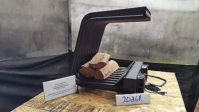 Medium Double Row Tube Fireplace Grate Heater with Dual Blowers - Efficient Heating for Living Rooms, Bedrooms & Outdoor Spaces