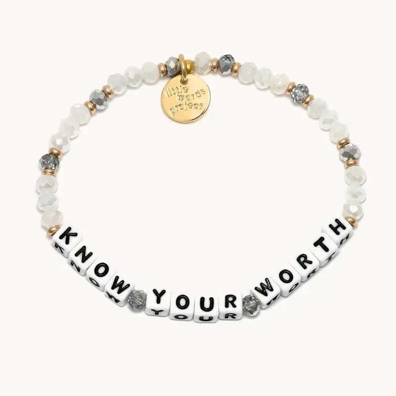 Know Your Worth Velvet Scrunchies (Small/Medium) - Soft Hair Ties for Women & Girls, Perfect for School, Work, and Everyday Use