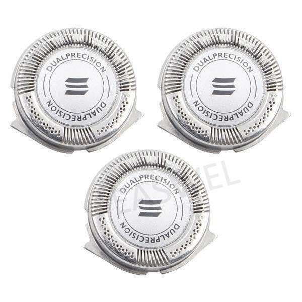 3Pcs Replacement Shaver Heads for Philips HQ8260/17, HQ8260/18, HQ8260/21 - Compatible Electric Razor Blades for Smooth Shaving at Home or Travel
