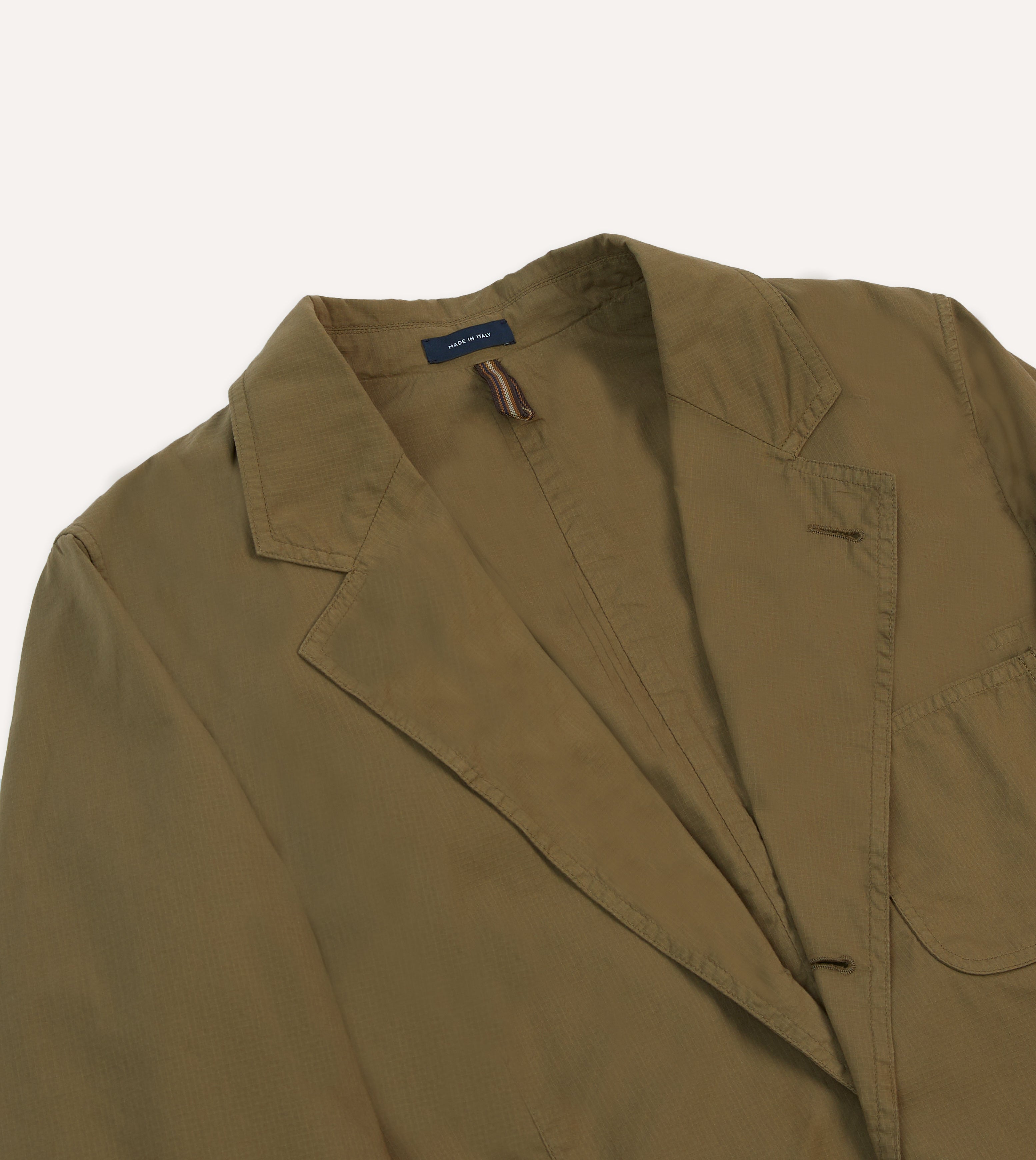 Olive Ripstop Cotton Games Blazer Mk. VIII - Lightweight Durable Jacket for Outdoor Adventures & Casual Wear