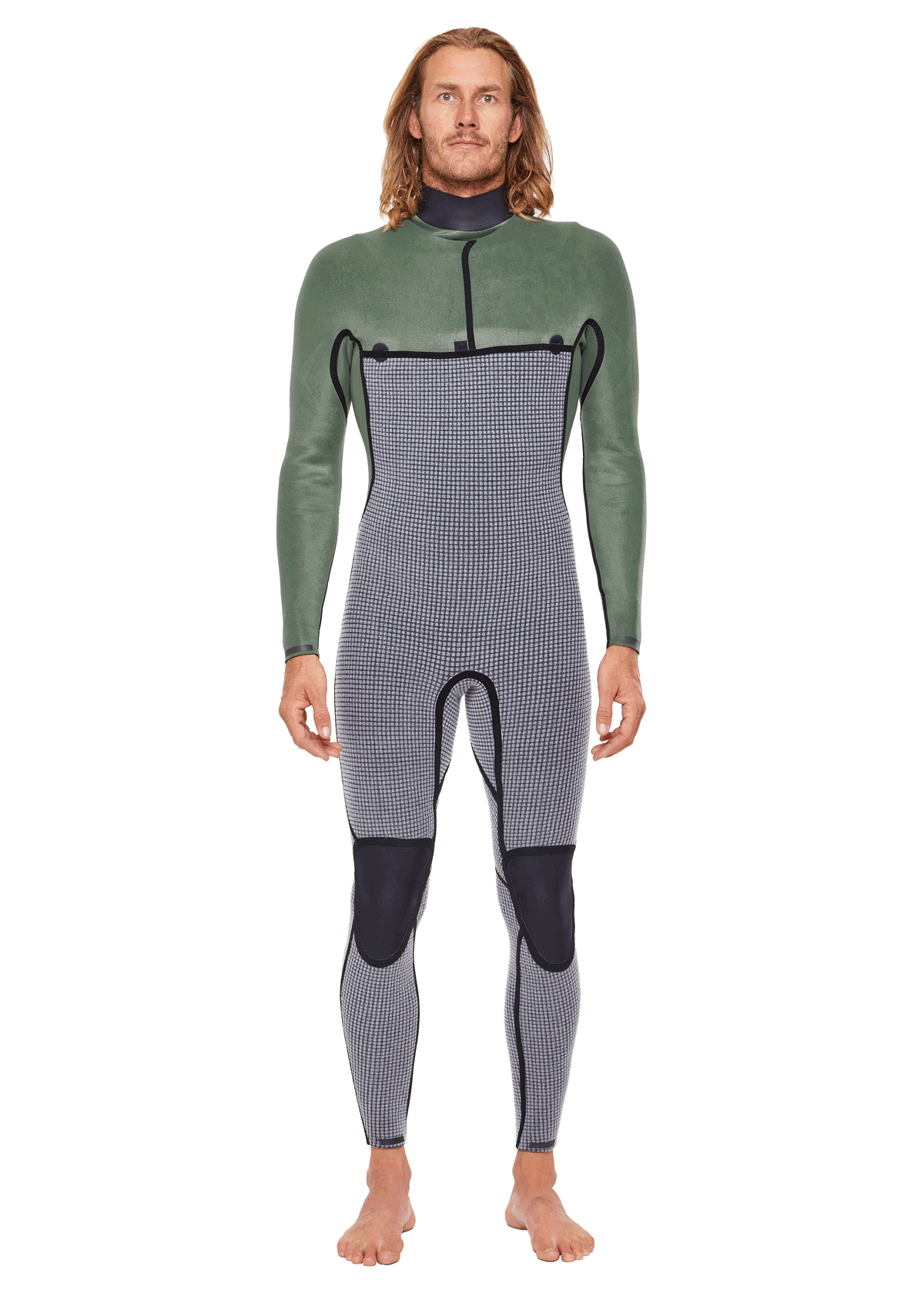 4/3mm Natural Rubber Liquid Sealed Wetsuit for Men & Women - Warm & Flexible Scuba Diving, Surfing & Water Sports Gear