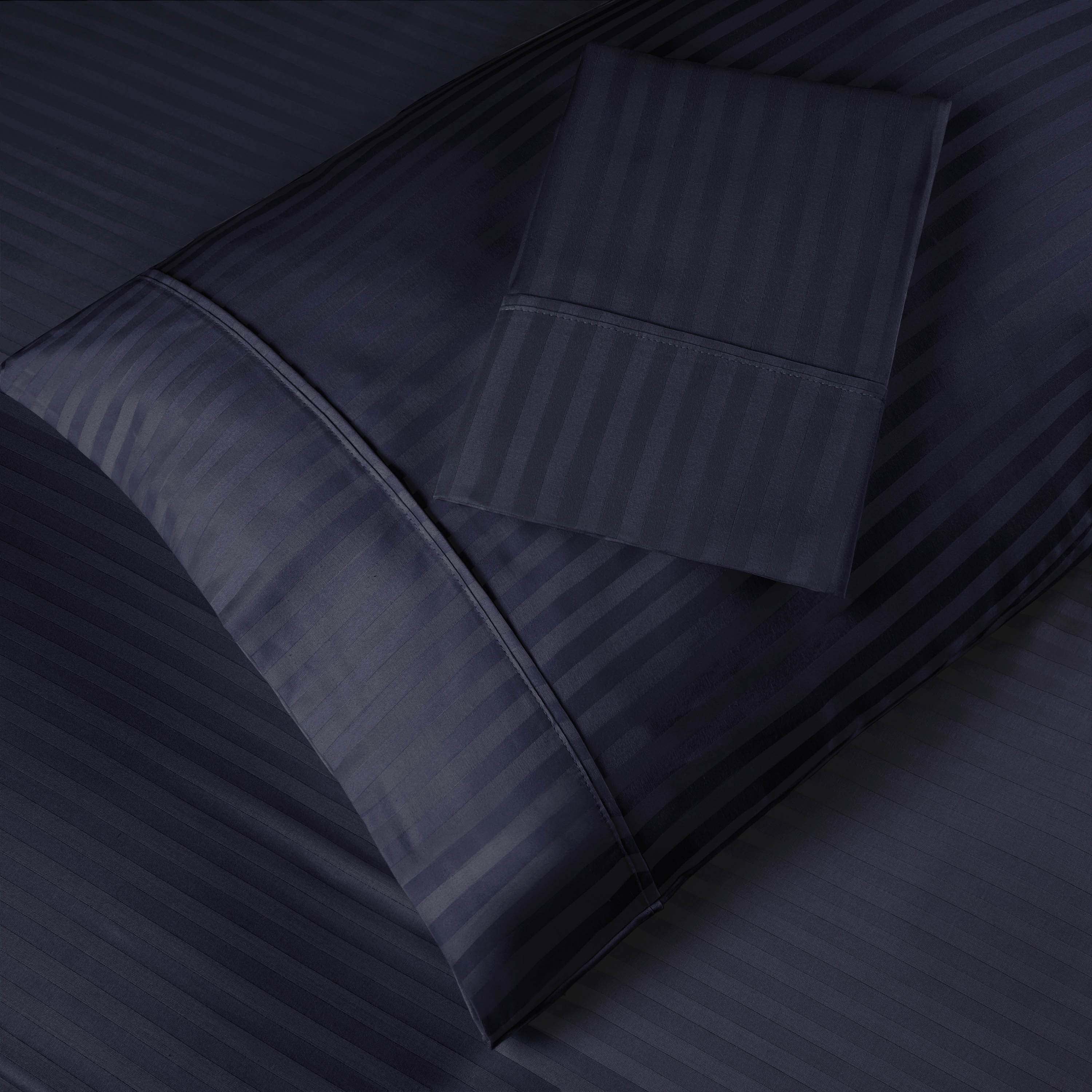 Premium 400 Thread Count Egyptian Cotton Pillowcase Set of 2 - Soft & Breathable Bedding for Side Sleepers, Hotel Luxury Feel - Perfect for Master Bedroom, Guest Room & Travel
