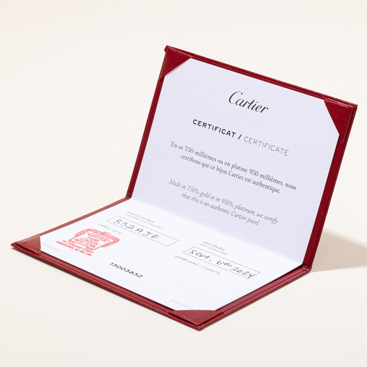 Cartier Love Ring - Small Model Size 6 | Luxury 18K Gold Wedding Band for Women | Perfect for Engagements, Anniversaries & Special Occasions