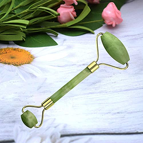 Gra8 Face Roller Massager - Anti-Aging Quartz Roller for Face & Under Eye Dark Circles Relief - Multicolor Beauty Tool for Skincare Routine & Relaxation at Home/Spa