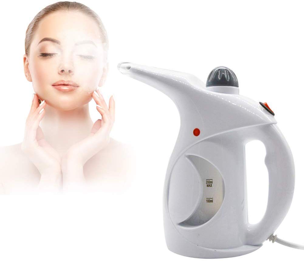 Portable Handheld Fabric Steamer for Clothes, Garments & Facial Care - Multi-Purpose Steaming Brush for Nose, Cold Relief & Cough - Perfect for Travel, Home Use & Professional Wardrobe Care (Multicolor)